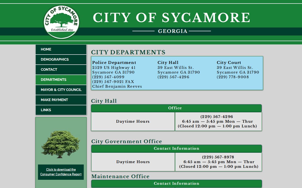 Turner County traffic warrant Sycamore City Court route