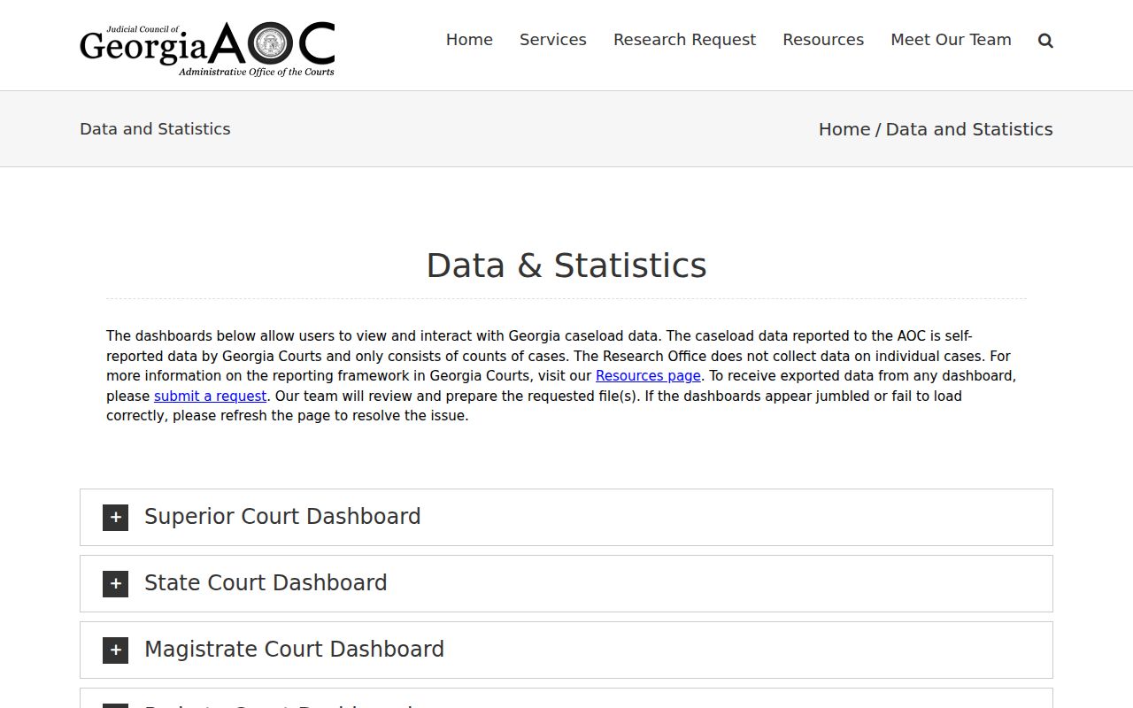Turner County warrant records and aggregate Georgia court data