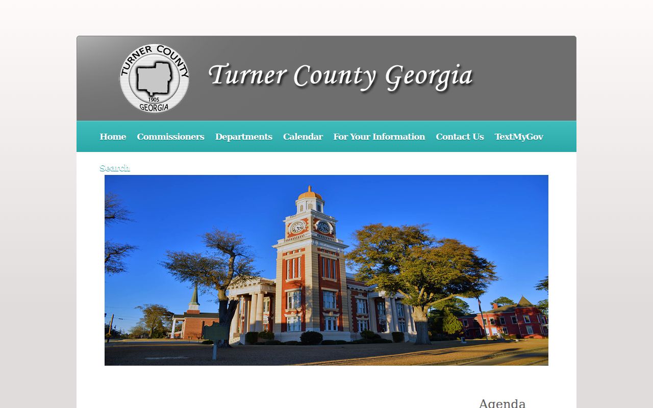 Official Turner County Georgia civic website